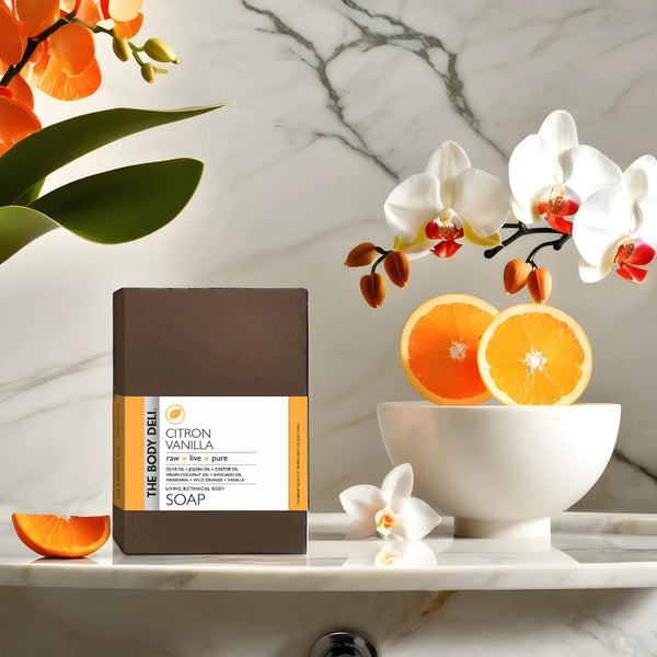 Citron Vanilla Botanical Bar Soap
