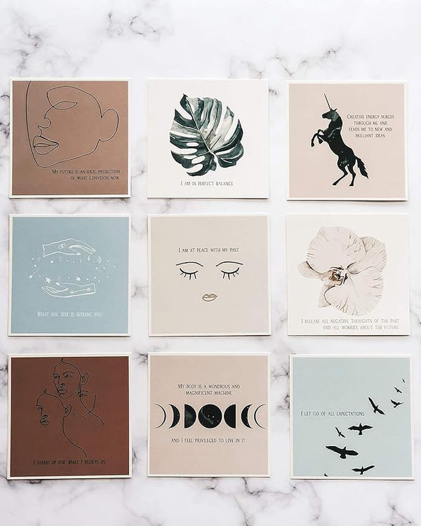 Inspirational Affirmation Cards (40) Gift Box Set