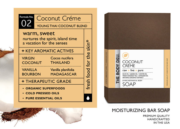 Coconut Créme Botanical Bar Soap