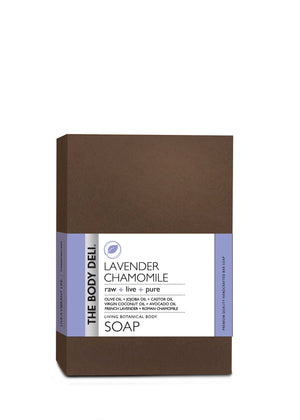 Lavender chamomile organic bar soap