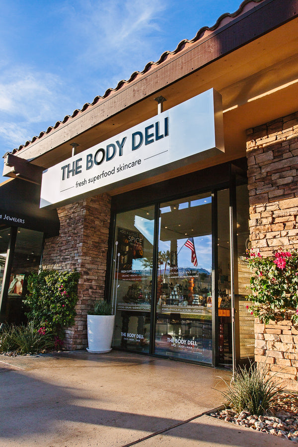 banner for body care products
