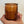 100% Bee's Wax Candle in Brown Glass Collectable Jar
