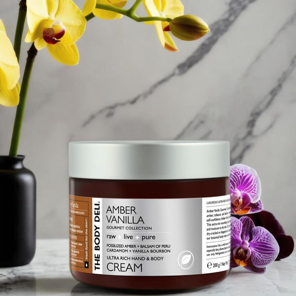Amber Vanilla Hand & Body Cream