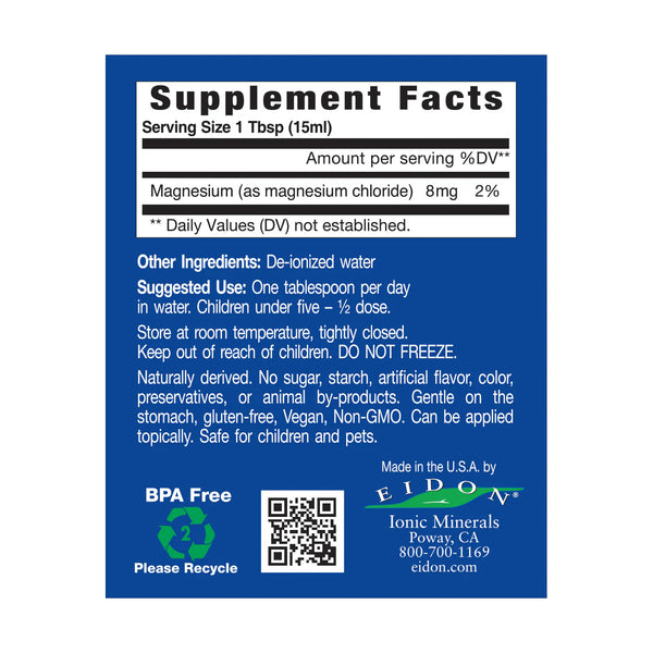 Eidon Magnesium Liquid 18 oz