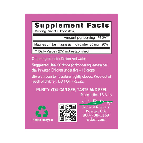 Eidon Magnesium Liquid Concentrate