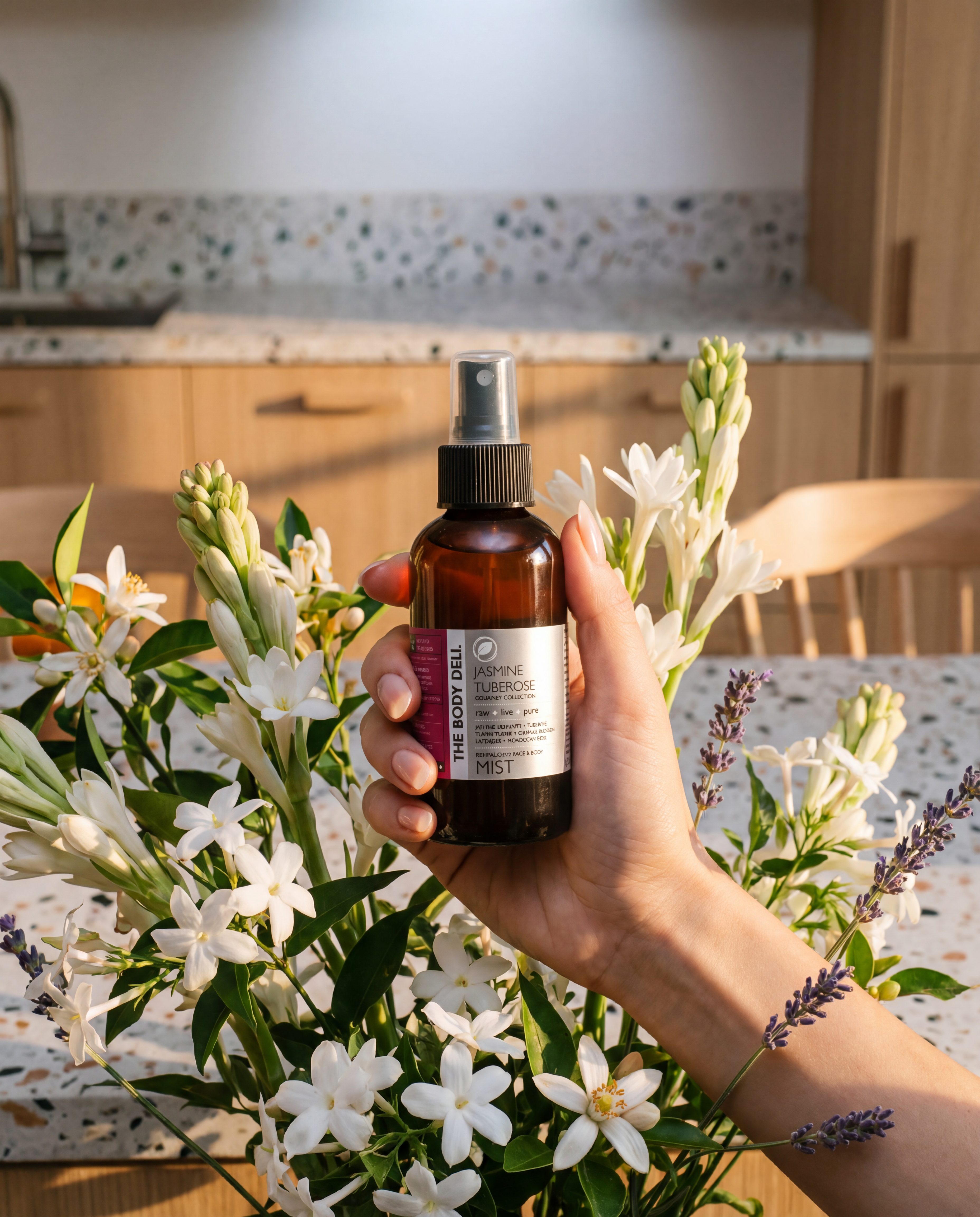 Jasmine Tuberose Mist, Exotic Aroma, Rehydrate Your Skin – THE