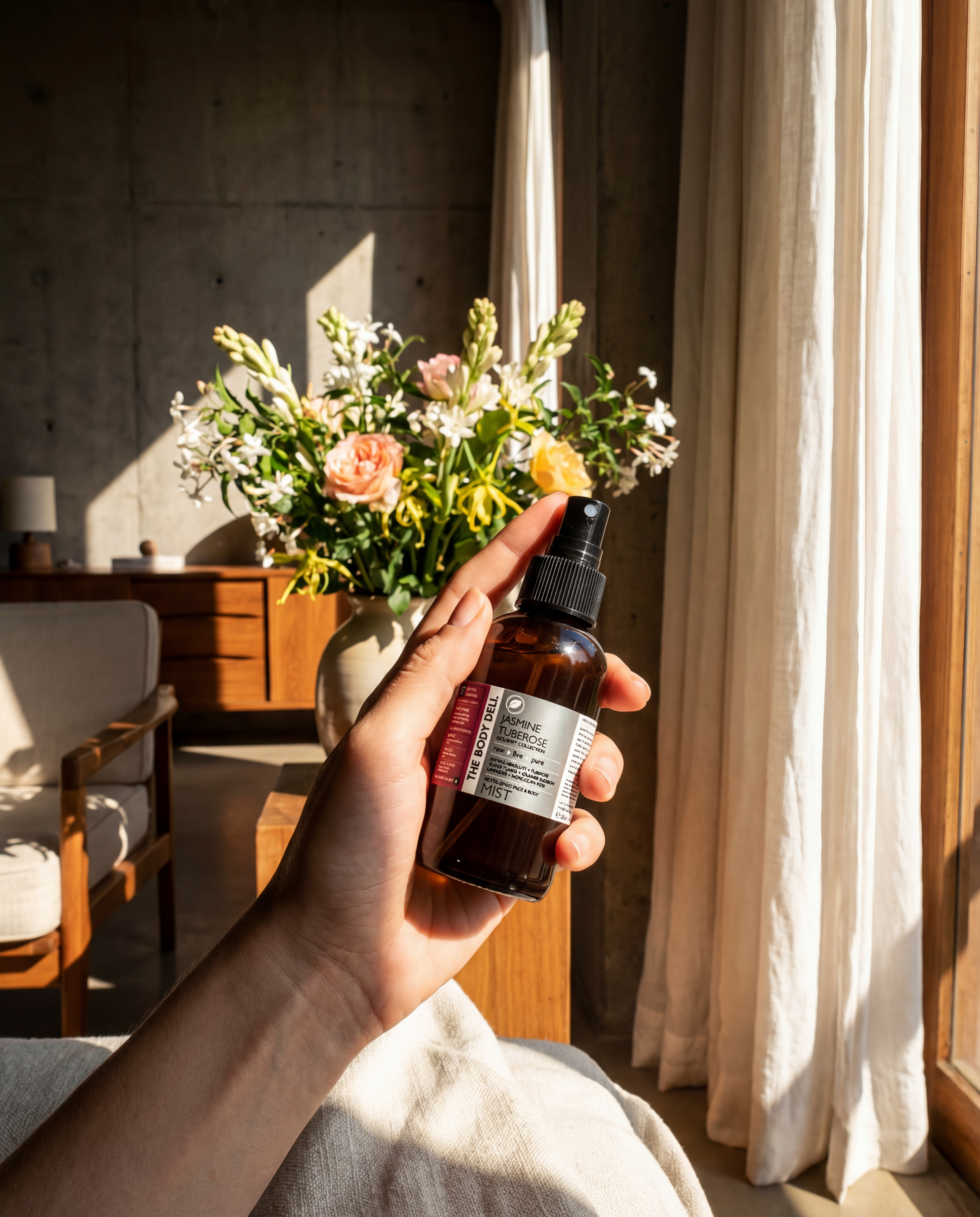 Jasmine Tuberose Mist, Exotic Aroma, Rehydrate Your Skin – THE