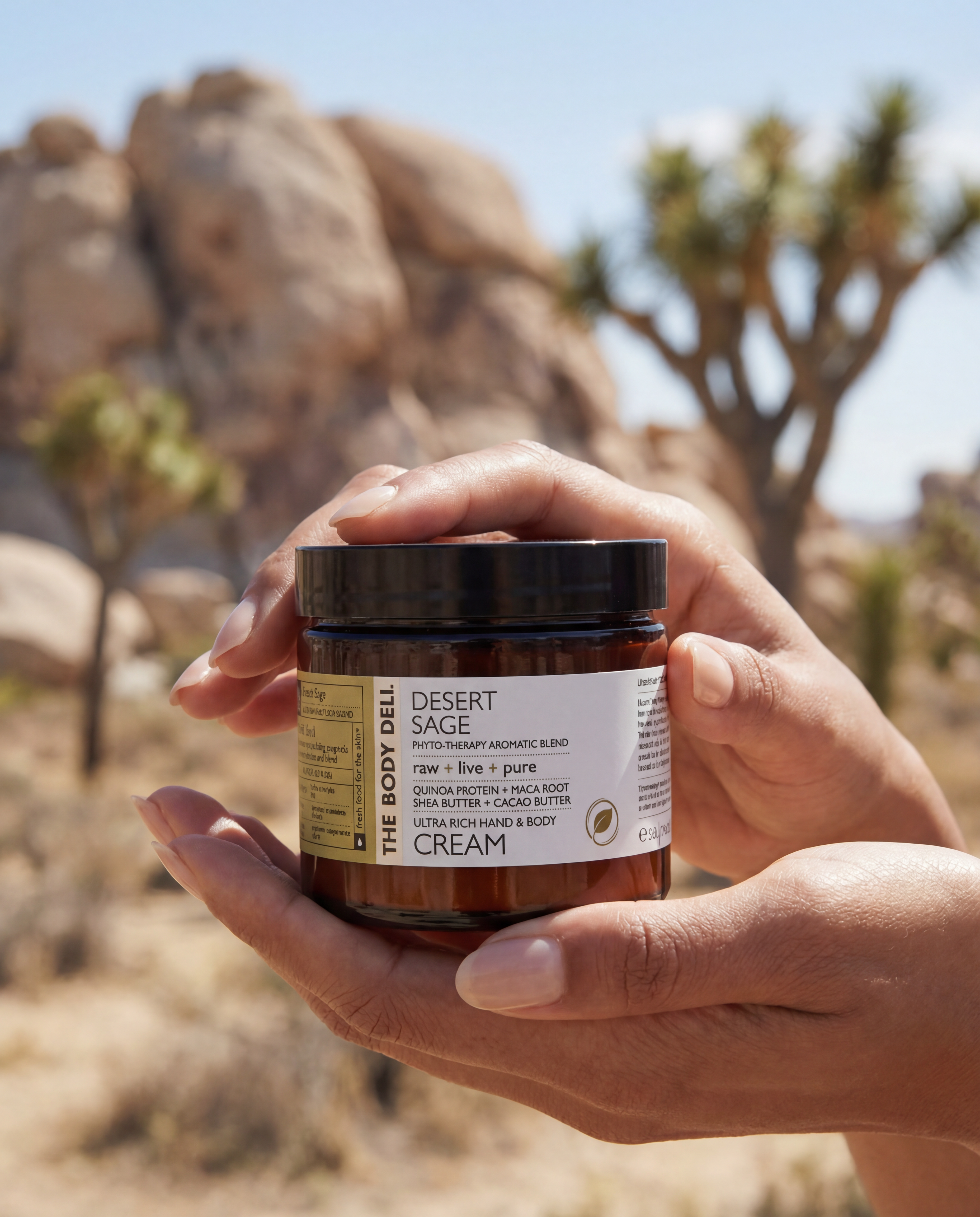The Body Deli Desert Sage Hand & Body Cream – THE BODY DELI