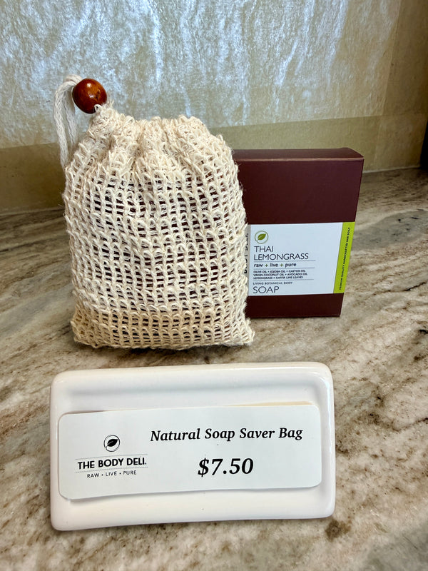 Natural Soap Saver Bag