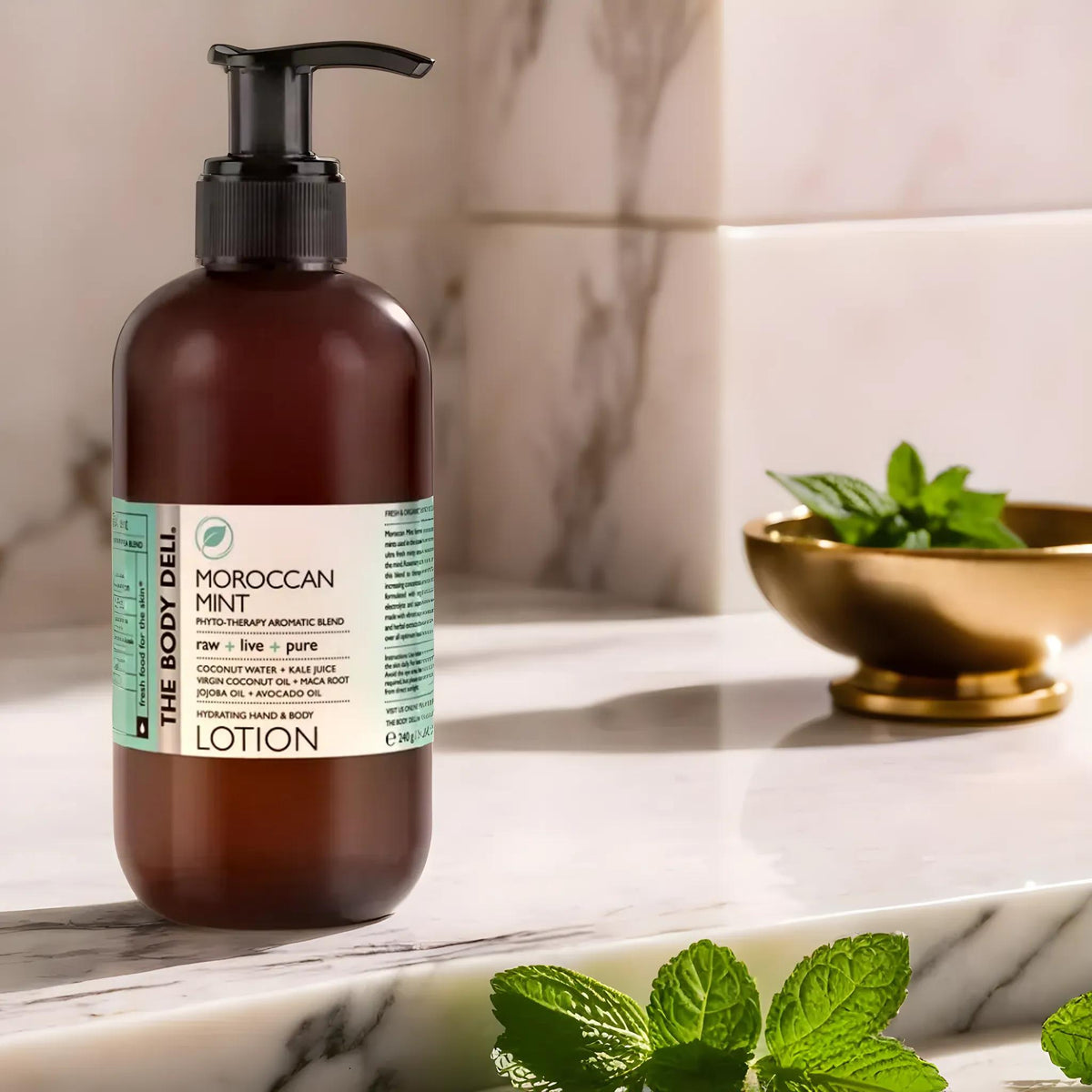 The Body Deli Moroccan Mint Hand and Body Lotion – THE BODY DELI