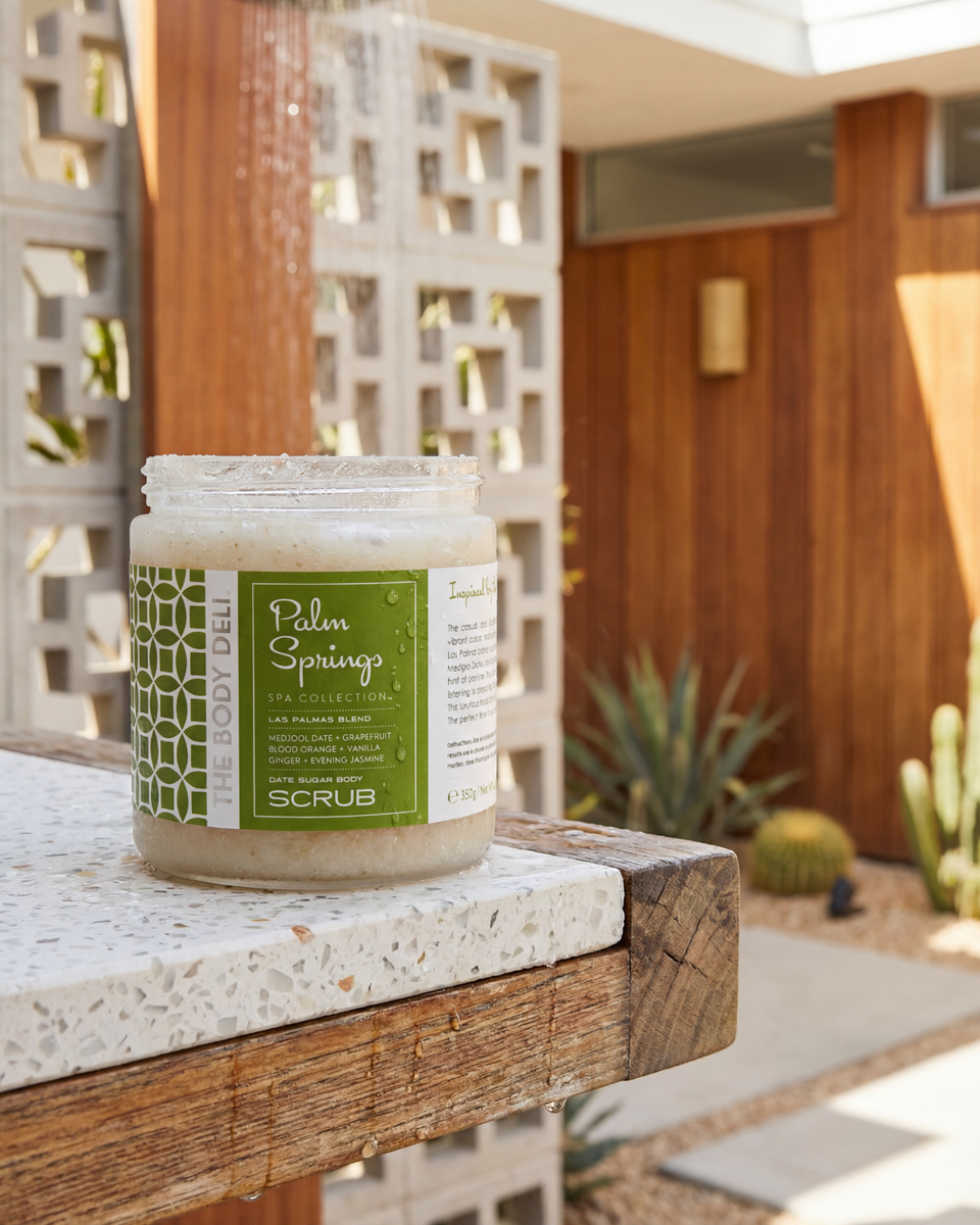 Palm Springs Date Sugar Body Scrub for Smooth Skin – THE BODY DELI