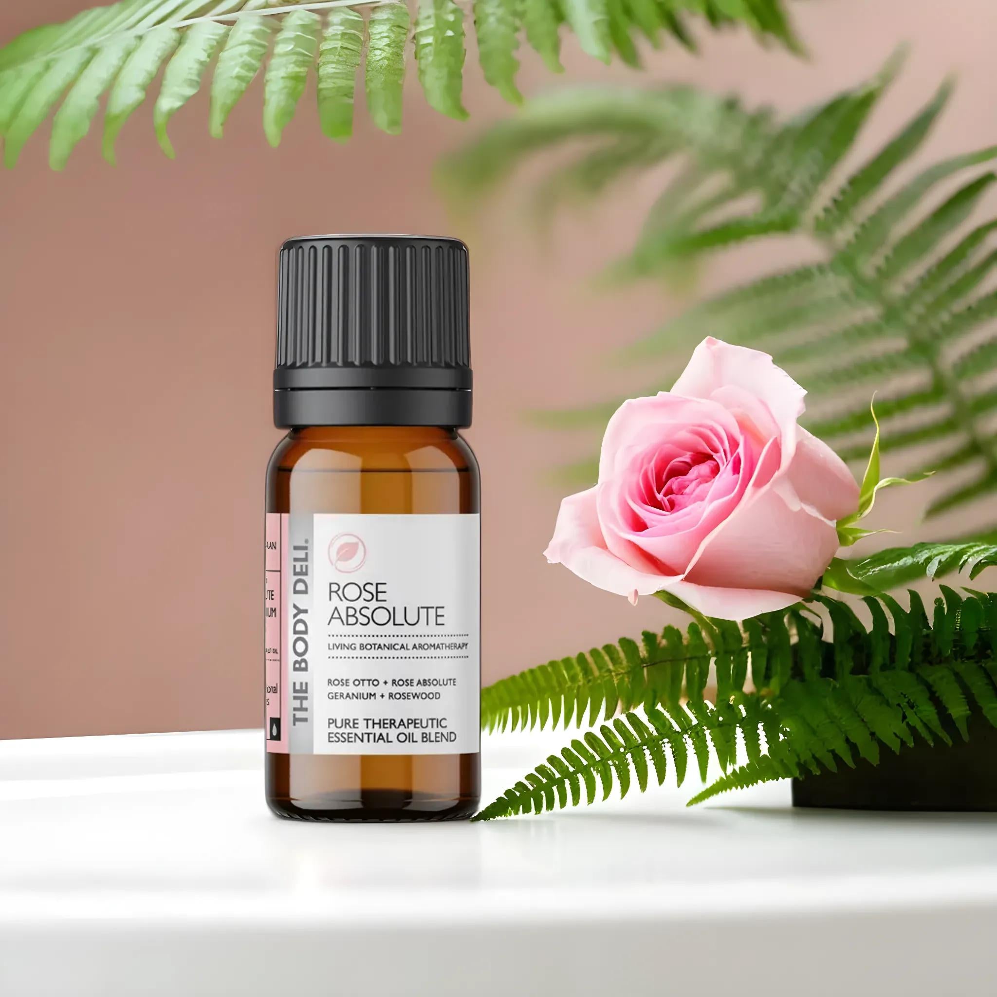 Rose Absolute Essential Oil Blend | Bulgarian Rose THE BODY DELI Rose Absolute Essential Oil Blend | Bulgarian Rose THE BODY DELI