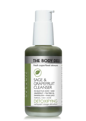 Sage & Grapefruit cleansers for the body