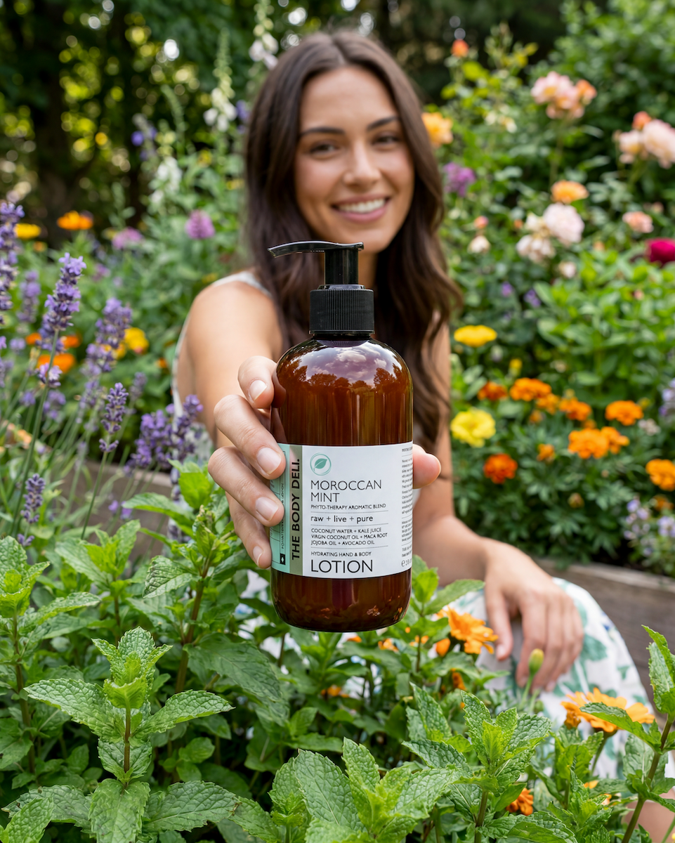 The Body Deli Moroccan Mint Hand and Body Lotion – THE BODY DELI