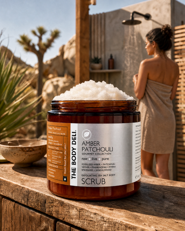 Amber Patchouli Body Scrub