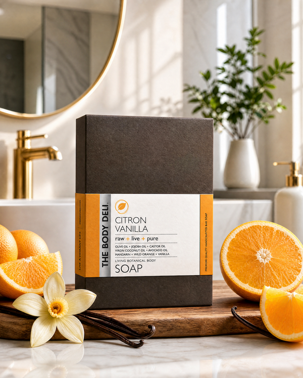 Citron Vanilla Botanical Bar Soap