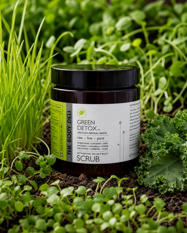 Green Detox Sea Salt Body Scrub