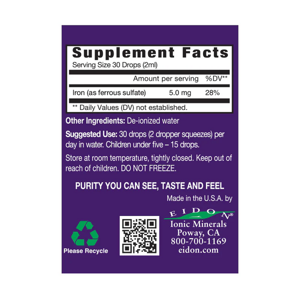 Eidon Iron Liquid Concentrate