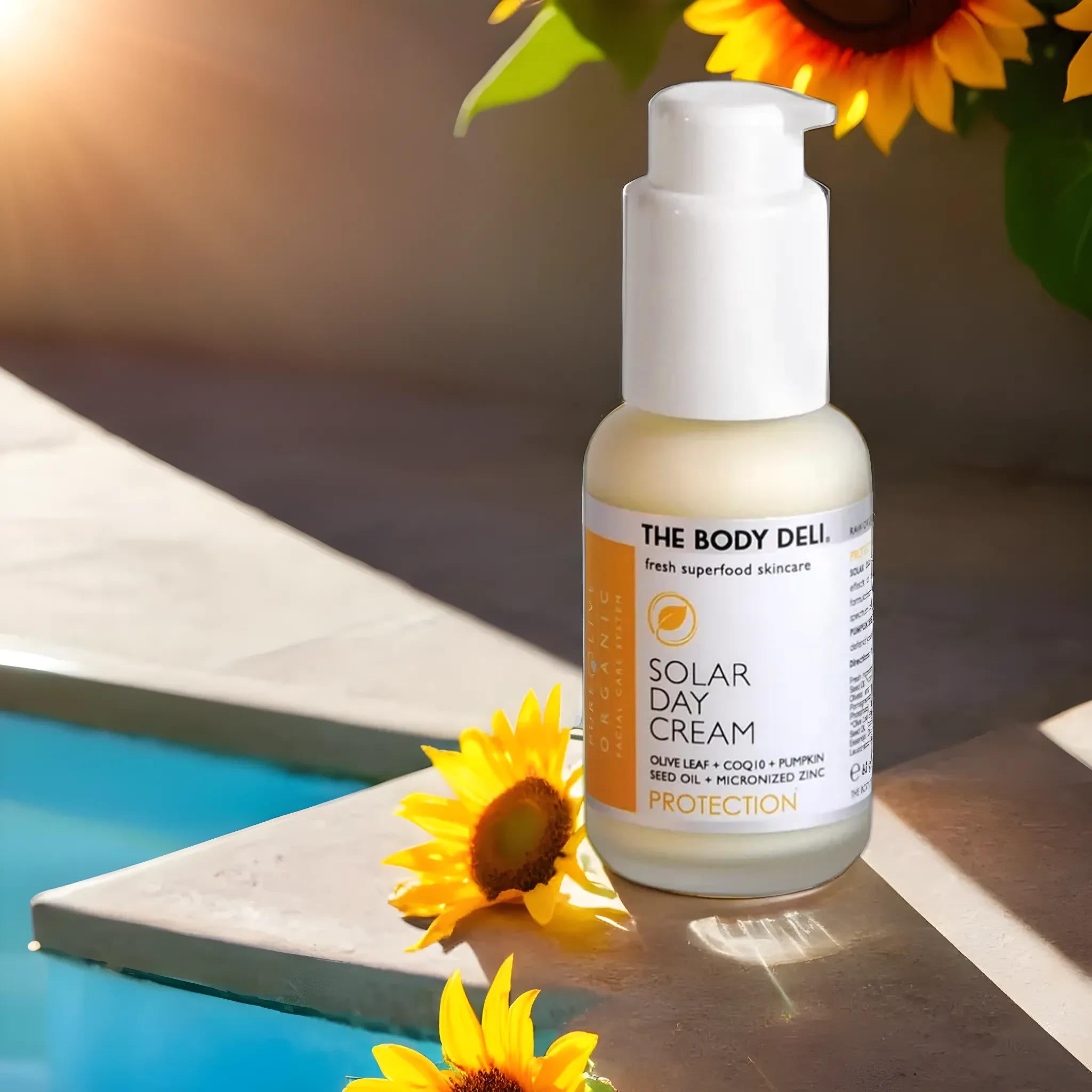Solar Rays Cream The Body Deli Solar Day Cream (protecting), Organic, With Fresh Ingredients