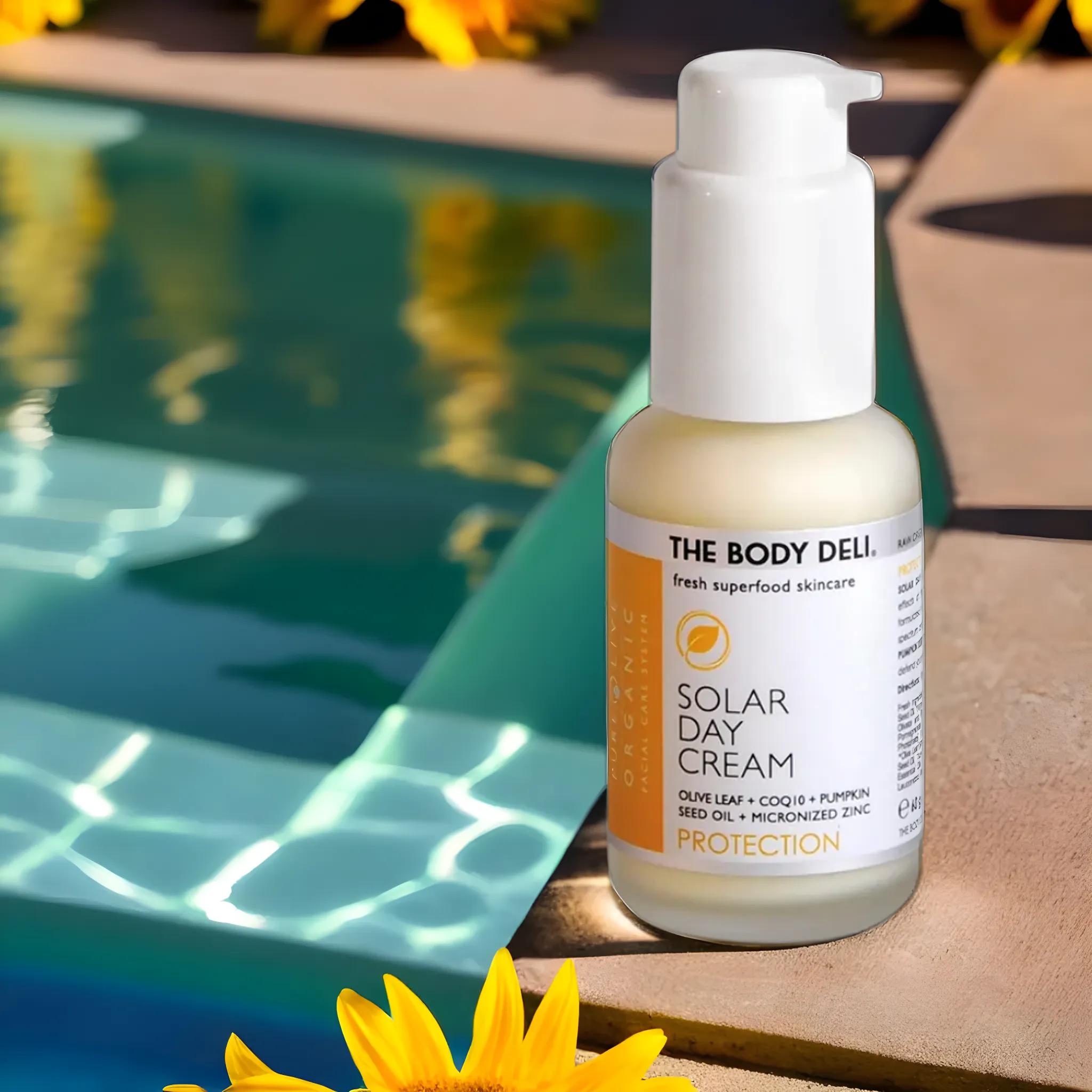 Solar Rays Cream The Body Deli Solar Day Cream (protecting), Organic, With Fresh Ingredients