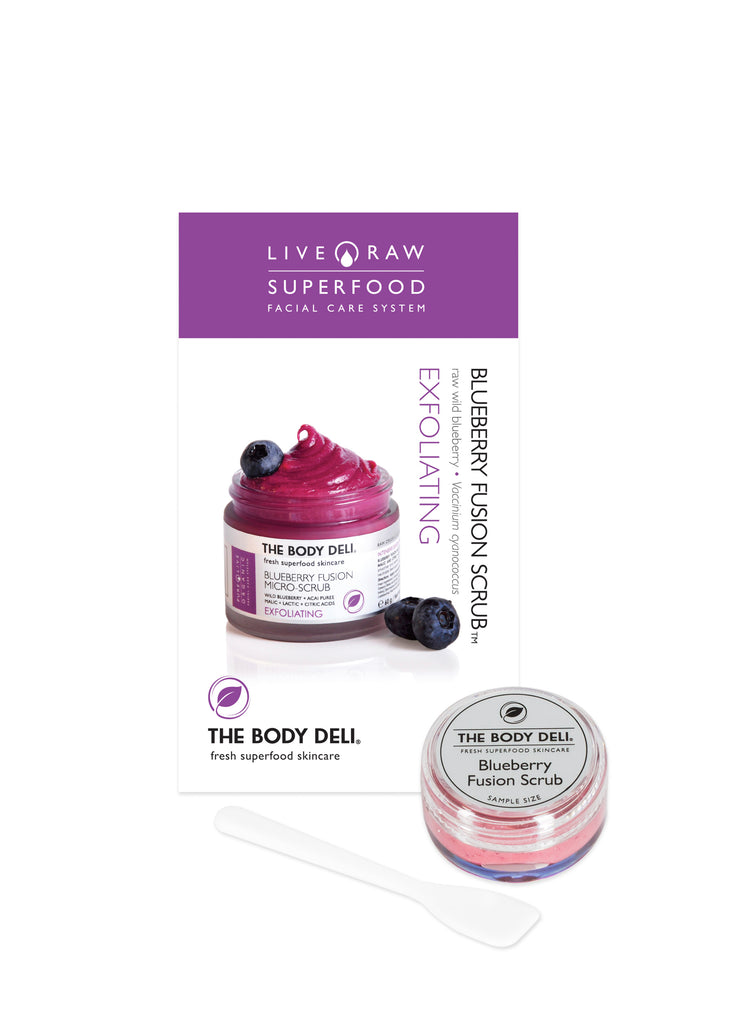 BLUEBERRY FUSION SCRUB Sample