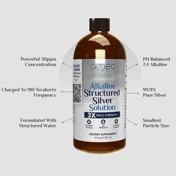 Structured Silver Solution Alkaline Structured Silver Solution 4oz. – THE BODY DELI