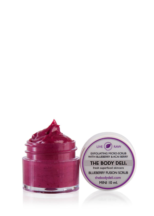 BLUEBERRY FUSION SCRUB, 10 ml. Trial Size