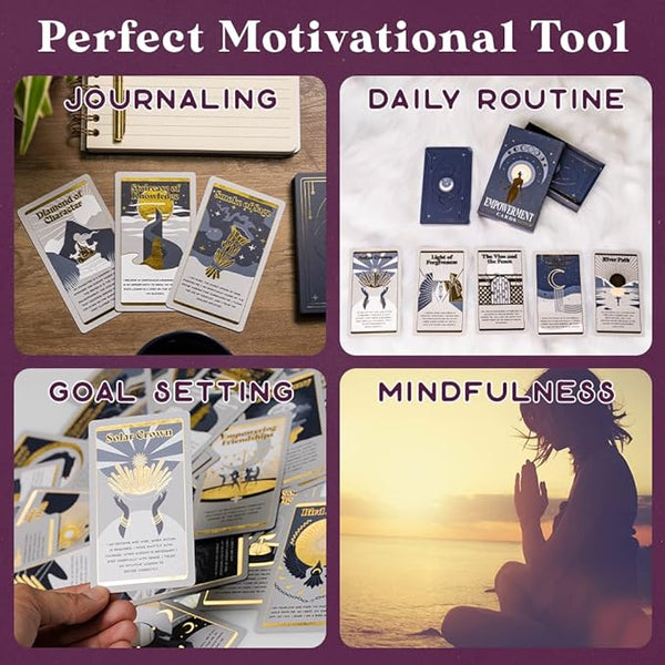 Empowerment Affirmation Cards (52) Gift Box Set