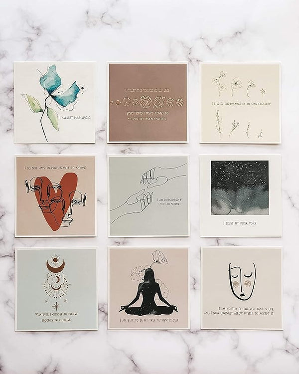 Inspirational Affirmation Cards (40) Gift Box Set