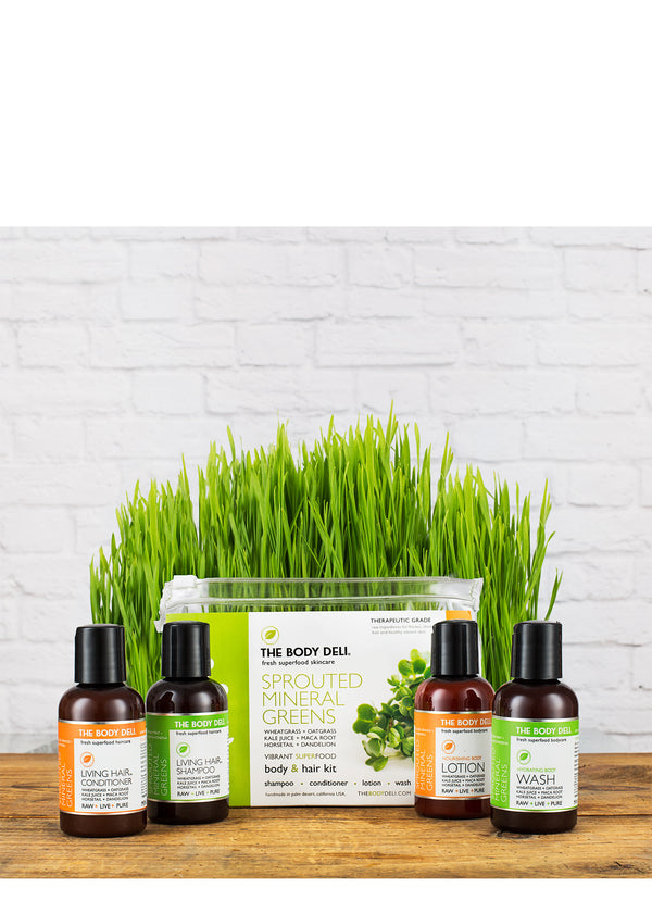 Sprouted Greens Travel Kit