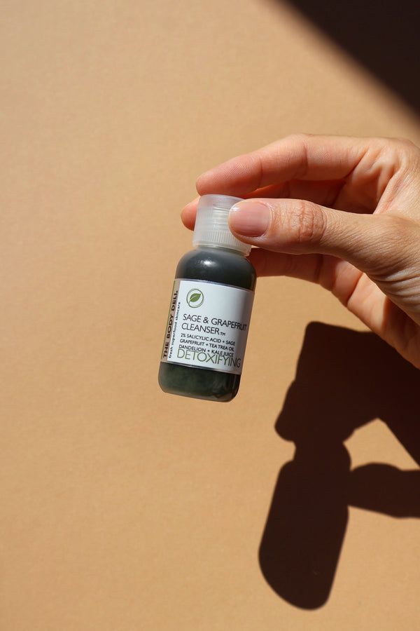 SAGE & GRAPEFRUIT CLEANSER, 1 oz. Trial Size