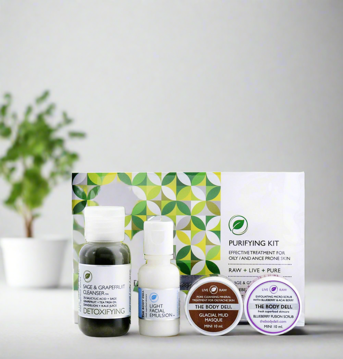 Clear & Confident Kit | Natural Skincare for Acne & Oily Skin – THE ...