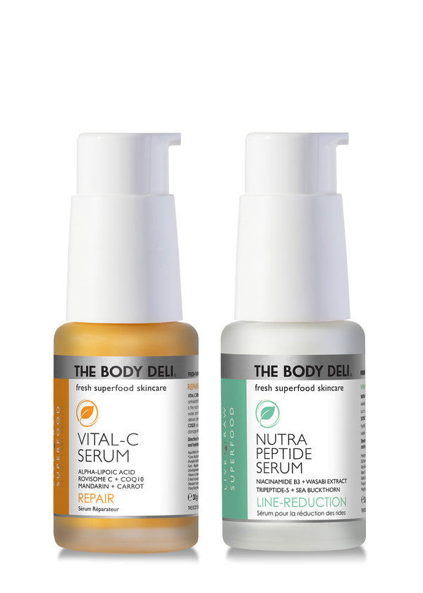 Vital-C Serum & Nutra-Peptide Serum Set