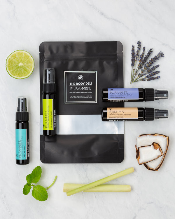 Pura-Mist Multi Pack Set containing 4 Scents