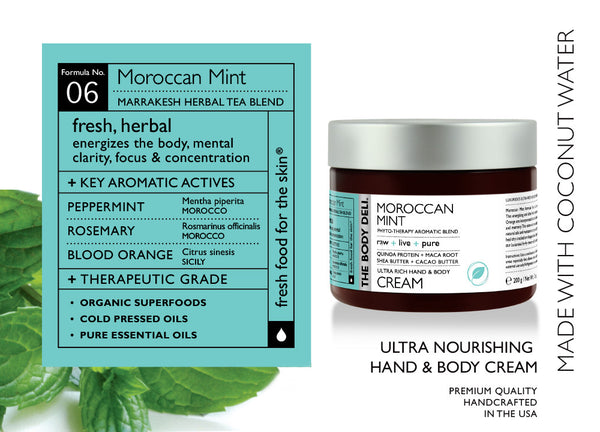 Moroccan Mint Hand & Body Cream