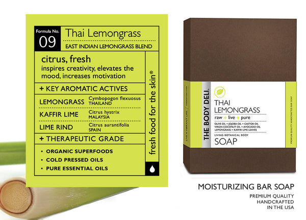 Thai Lemongrass Botanical Bar Soap