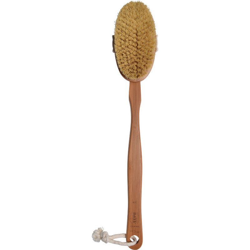 Down to Earth Mini Natural Body Brush w/ Coir Fiber