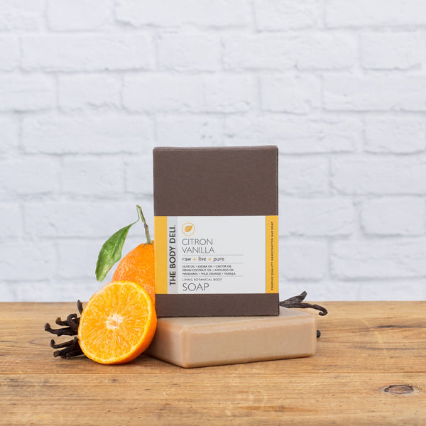 Citron Vanilla Botanical Bar Soap