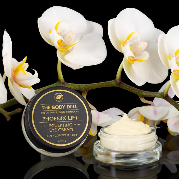 Phoenix Lift sculpting eye cream, part of organic skin care