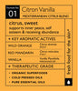 Citron Vanilla Botanical Bar Soap