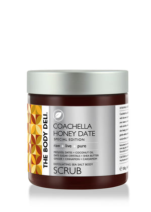 Coachella honey date scrub for the body