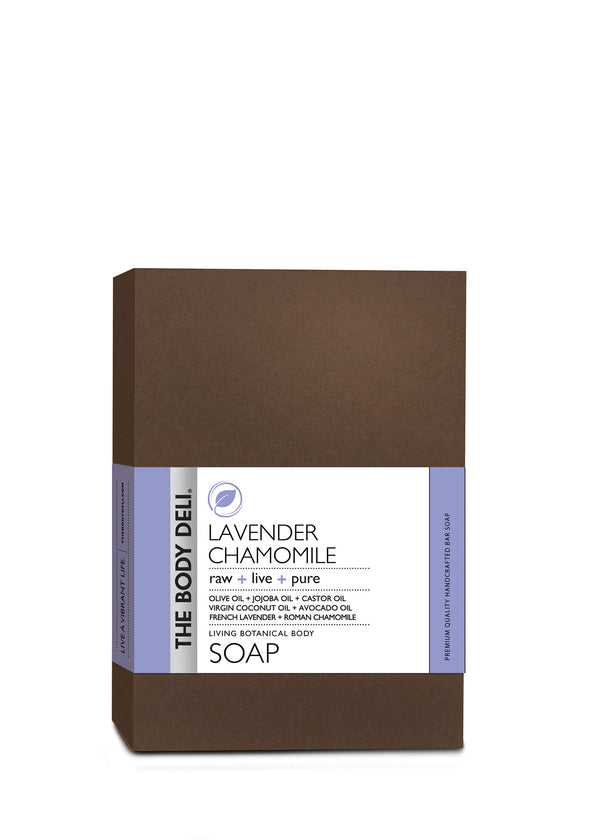 Lavender chamomile organic bar soap