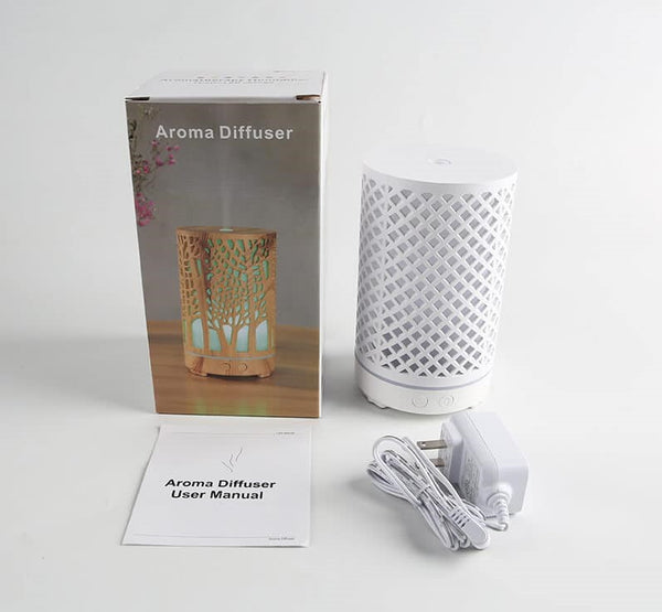 Mid Century White Ultrasonic Diffuser