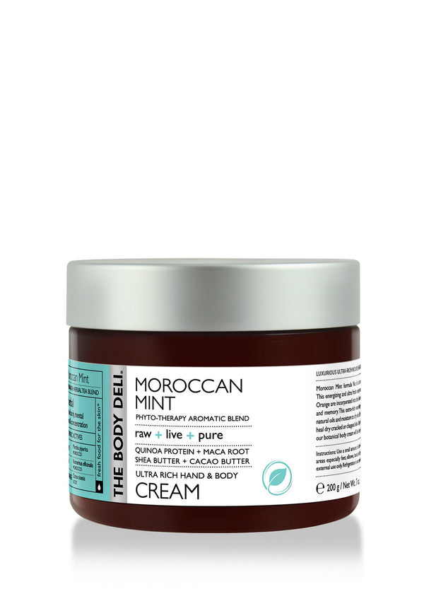 Moroccan Mint Hand & skin care for body cream