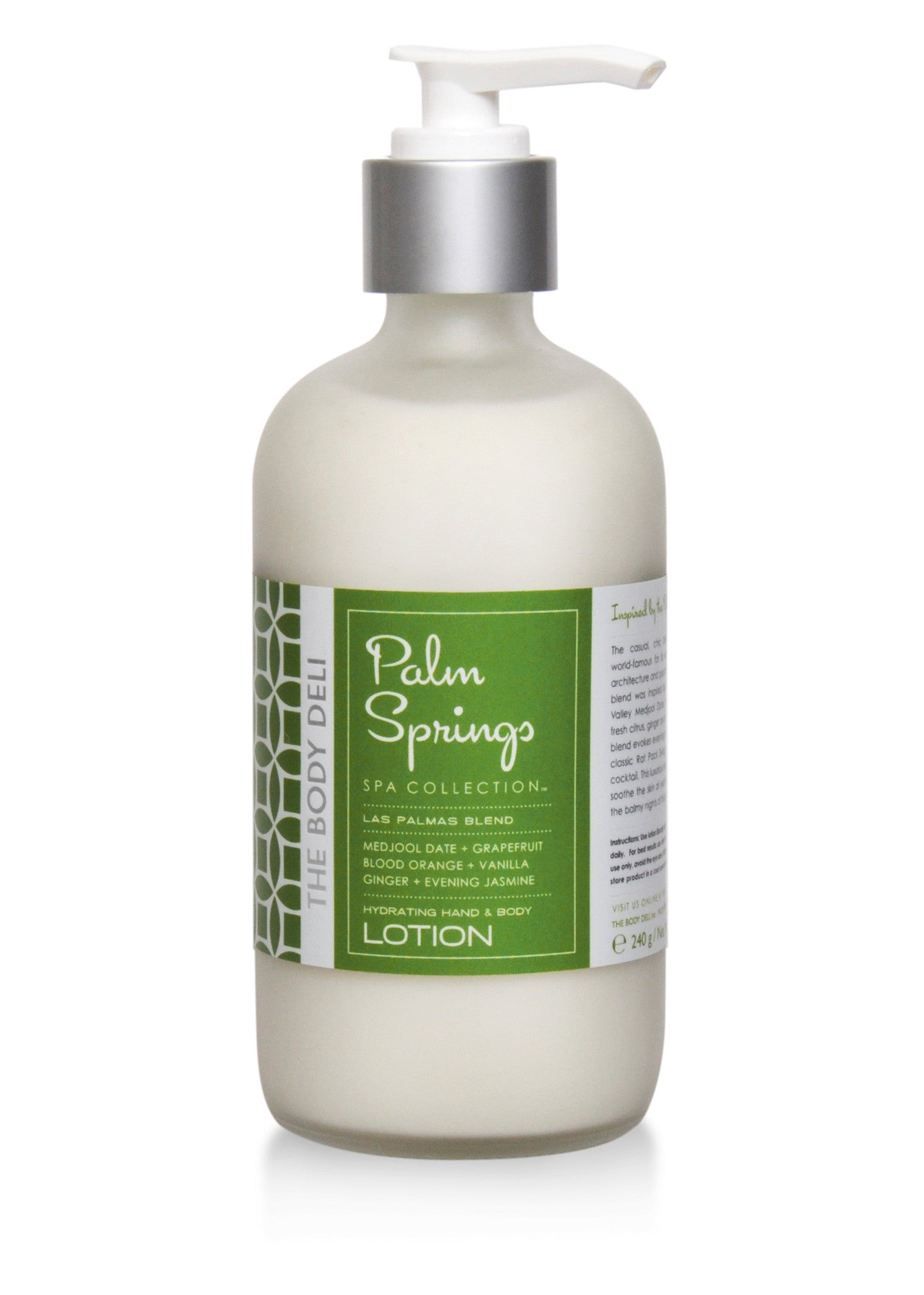The Body Deli Palm Springs Hand and Body Lotion