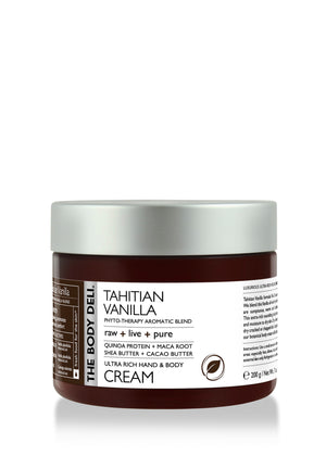 Tahitian Vanilla Hand & Cream for body care