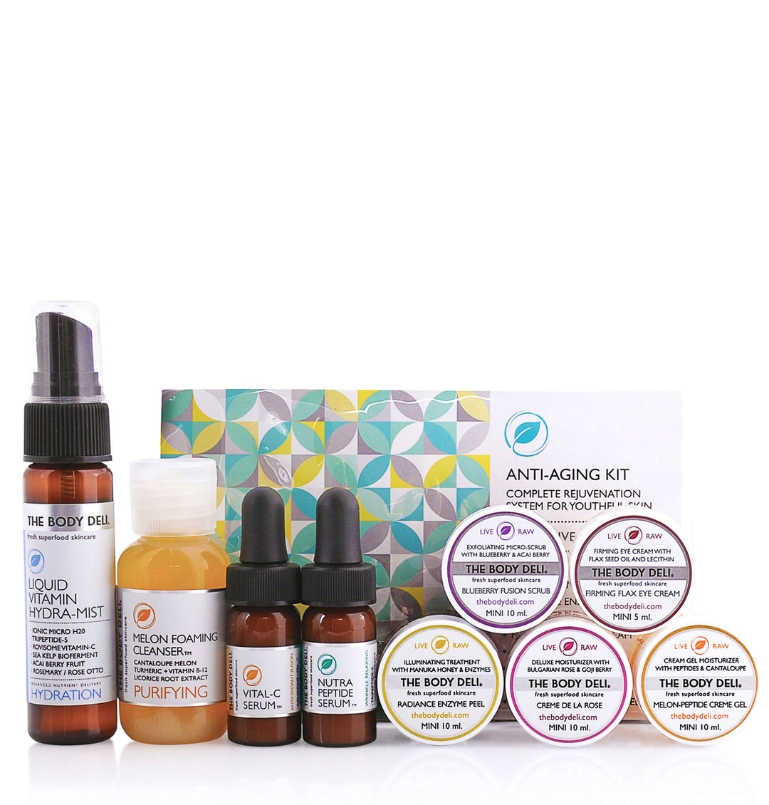 Skincare in Miniature – For Travel & Trial – THE BODY DELI