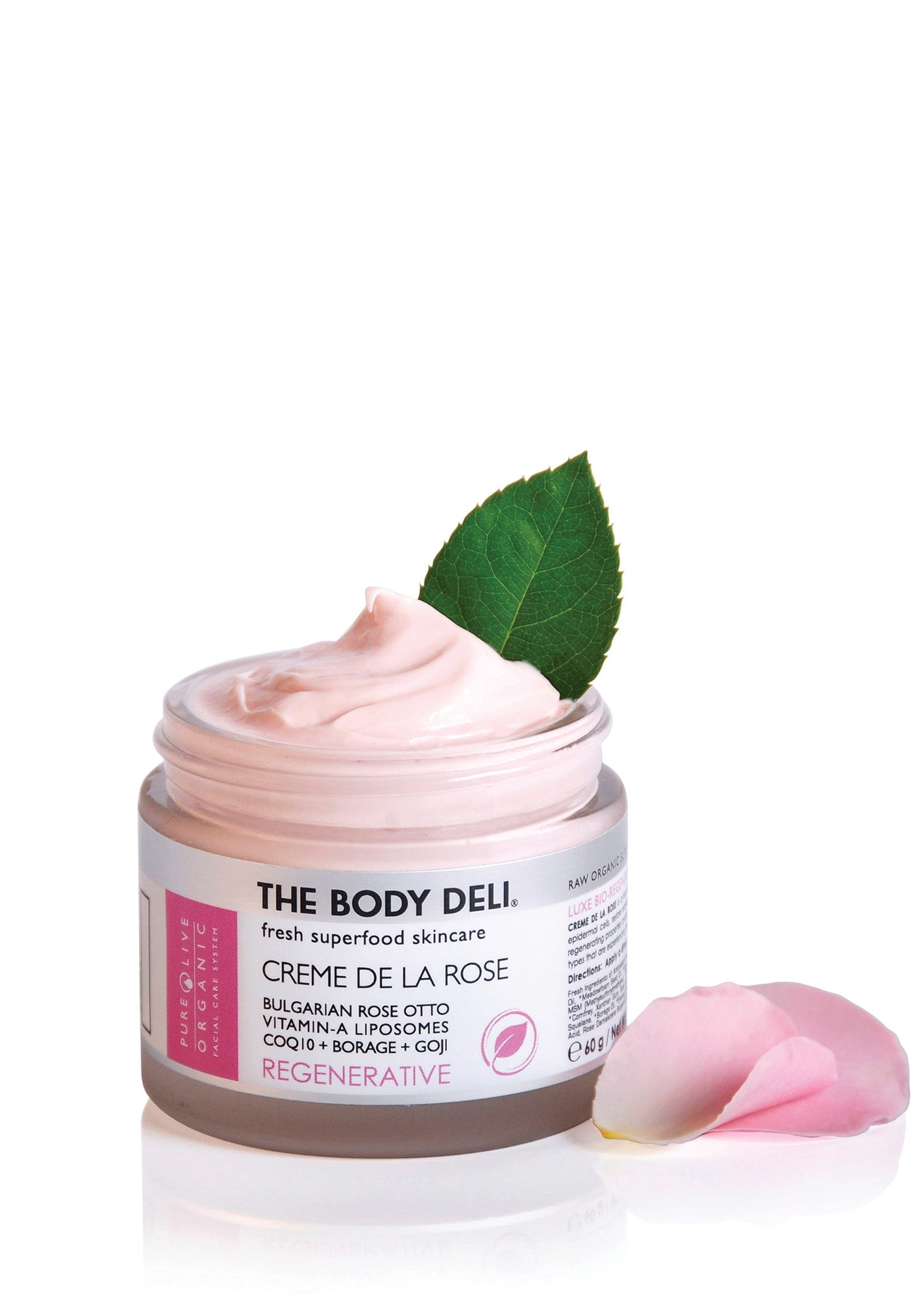 Jaar modus jongen The Body Deli Crème De La Rose (regenerative), Rose Cream, Youthful,  Radiant Skin, Anti Aging