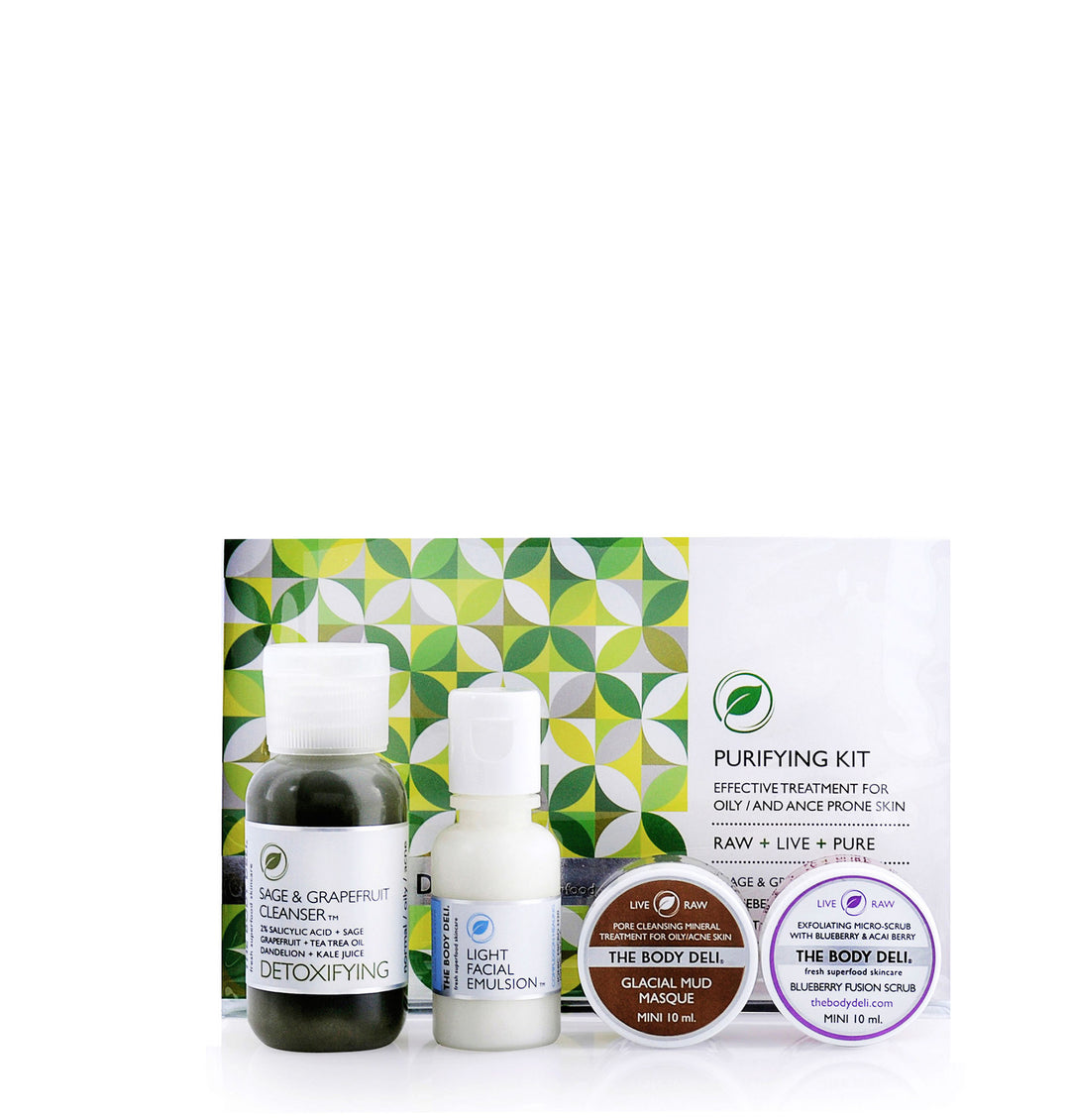 Clear & Confident Kit | Natural Skincare for Acne & Oily Skin – THE ...
